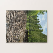 グースベリー滝岩ジグソーパズル ジグソーパズル (横)