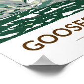 グースベリー滝州パークミネソタヴィンテージ ポスター (角)