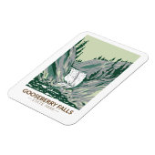 グースベリー滝州パークミネソタヴィンテージ マグネット (左側)