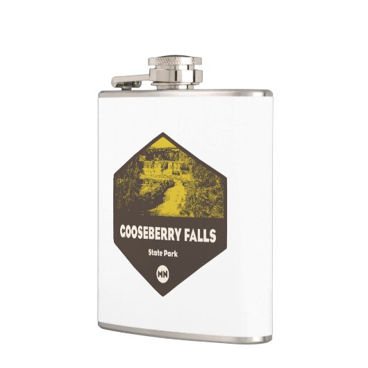 グースベリー滝州パークミネソタ フラスク (左)