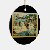 グースベリー滝州パークヴィンテージトラベル セラミックオーナメント (右)