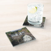 グースベリー秋ガラスコースター ガラスコースター (アングル)