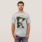 グースベリー秋シャツブラックレタリング Tシャツ (正面フル)