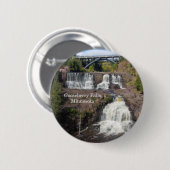 グースベリー秋ボタン 缶バッジ (正面&裏面)