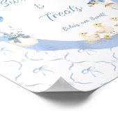 グースボー間抜け男の赤ちゃんシャワースイーツアンドトリート ポスター (角)