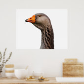 グースポートレート ポスター (キッチン)