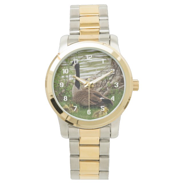 グースママとベビー 腕時計 (正面)