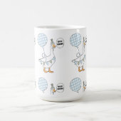 グースマ間抜けグ一羽 コーヒーマグカップ (中央)