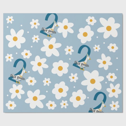 グースラッ間抜けピング紙 ラッピングペーパー (フラット)