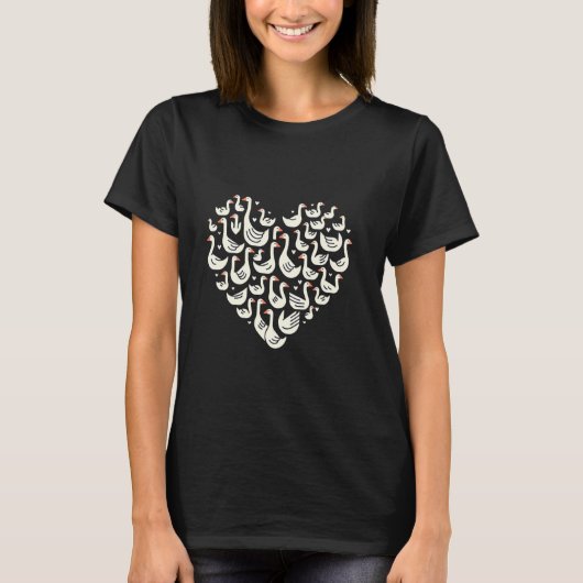 グースラバーズハート Tシャツ (正面)