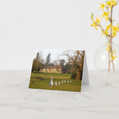 グースリングとグースリングの連日 カード (黄色い花)