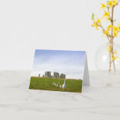 グースリングとグースリングの連日 カード (黄色い花)