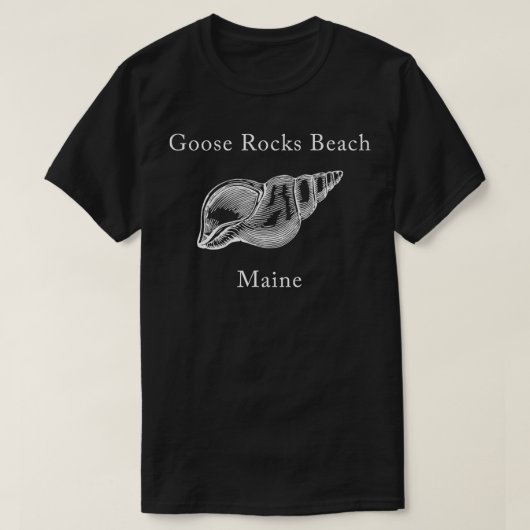 グースロックスビーチメインシェル Tシャツ (デザイン正面)