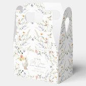 グースワイルドフラワー間抜けフローラベイビーシャワー フェイバーボックス (オープン)