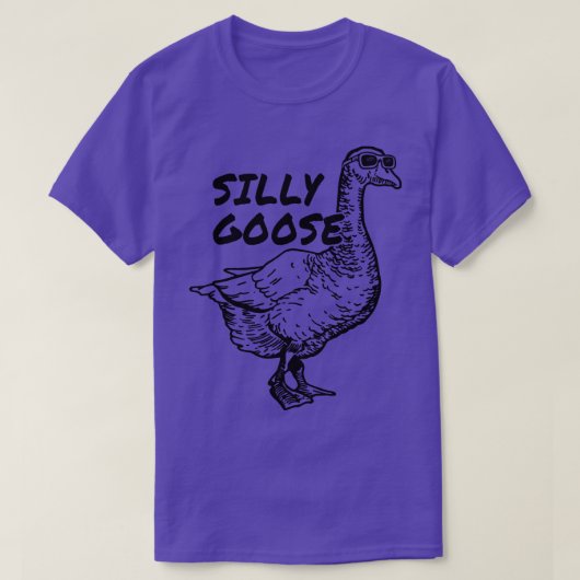 グースン間抜けグース Tシャツ (デザイン正面)