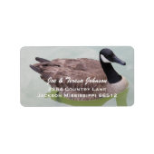 グース住所 シール (正面)