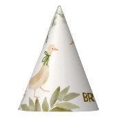 グース子供部屋流韻生誕会モノグラムの会 パーティーハット (左)