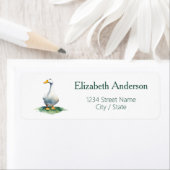 グース差出人住所ラベル ラベル (インサイチュ)