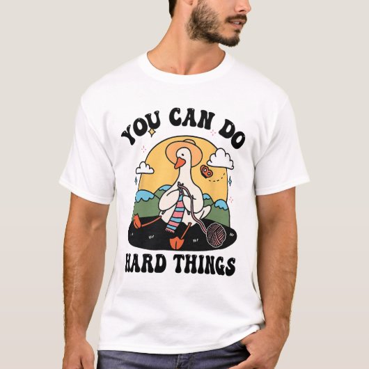 グース懸命事試験日 Tシャツ (正面)