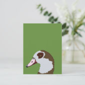 グース水鳥バードガチョウ ポストカード (スタンド正面)