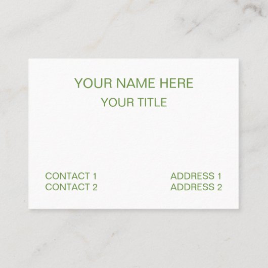 グース水鳥 名刺 (裏面)