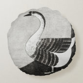 グース装飾用クッション ラウンドクッション (裏面)