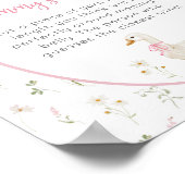 グース間抜けガールどのように大きいママの腹ゲーム ポスター (角)