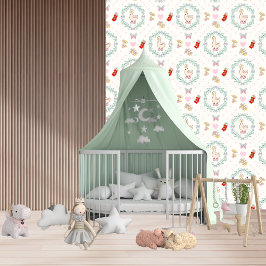 グース間抜けキュートなゲーゼピンク聞く赤ちゃん女の子 壁紙