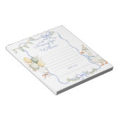 グース間抜けタイムカプセルメッセージ ノートパッド (アングル)