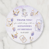 グース間抜けバースデーパーティー フェイバータグ (裏面)