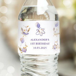 グース間抜けバースデーパーティー ペットボトルラベル