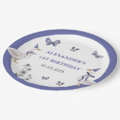 グース間抜けバースデーパーティー ペーパープレート (アングル)