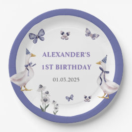 グース間抜けバースデーパーティー ペーパープレート