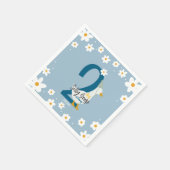 グース間抜けパーティーナプキン スタンダードカクテルナプキン (角)