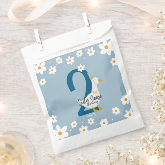 グース間抜けパーティーバッグ フェイバーバッグ (クリップ留めされた状態)