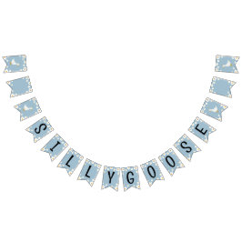 グース間抜けパーティーバナー バンティングフラッグ