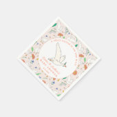 グース間抜けパーティーベイビーシャワー スタンダードカクテルナプキン (角)