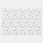 グース間抜けパーティーベイビーシャワー ラッピングペーパーシート (正面)
