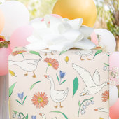 グース間抜けパーティー ラッピングペーパー