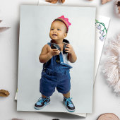 グース間抜けファーストバースデーパーティ招待状 招待状