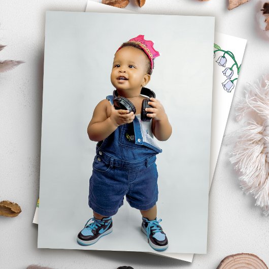 グース間抜けファーストバースデーパーティ招待状 招待状