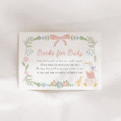 グース間抜けフローラピンクボウベビー エンクロージャーカード