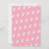 グース間抜けブライダルシャワー 招待状 (裏面)