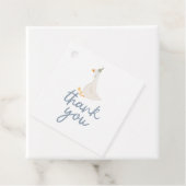 グース間抜けブルーとグリーン フェイバータグ (インサイチュ)