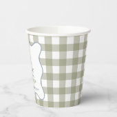 グース間抜けブルーとグリーン 紙コップ (左)