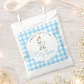 グース間抜けブルー誕生日 フェイバーバッグ (クリップ留めされた状態)