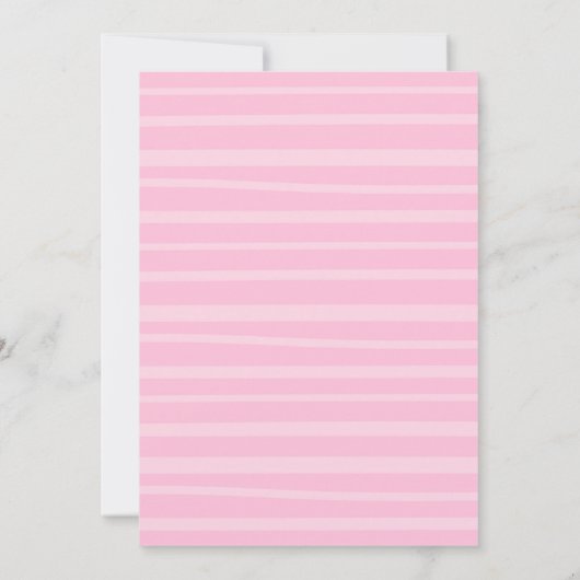 グース間抜けブ間抜けリー三誕生日パーティー 招待状 (裏面)