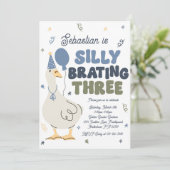 グース間抜けブ間抜けリー三誕生日パーティー 招待状 (スタンド正面)