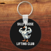グース間抜けリフティングクラブ キーホルダー (正面)
