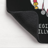 グース間抜け登録ナース、おもしろいナース、グースL マウスパッド (コーナー)